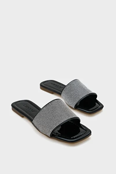 Capone Outfitters Жіночі капці на плоскому каблуці з однією смугою Margo Stone