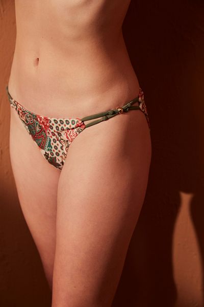 Penti Multicolored Paisley Side Bikini Bottom