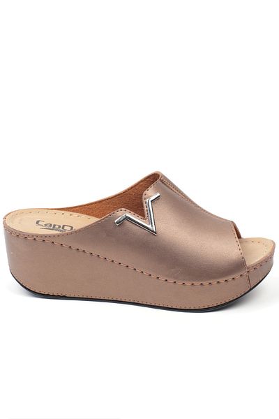 Capone Outfitters Papuci de mama cu toc pană, anatomici, moi, confortabili