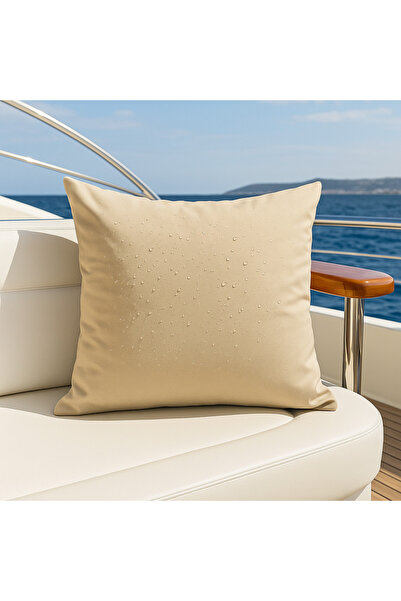 Puledro Waterproof Su Geçirmez Tekne Minderi Yastık Kılıfı Dış Mekan Kırlent ...