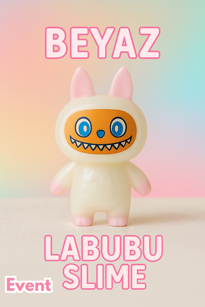 EVENT Labubu Ready Slime Ready to Handle Non-Stick Ready 1 Piece Labubu Slaym Colorful, Non-Stick, Fun Slime Game