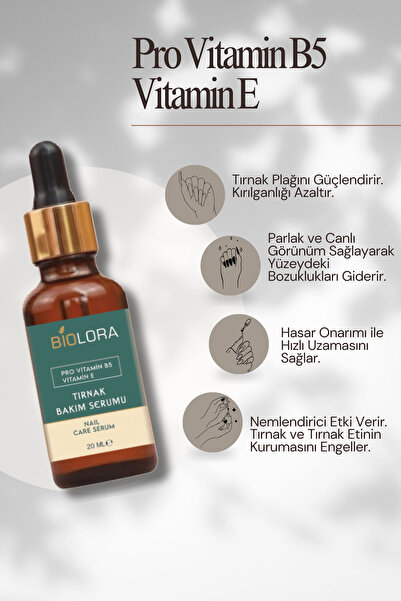 Tırnak Bakım Serumu 20ml.