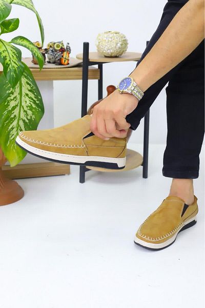 TAZELER.SHOES Orthopedic Comfortable Gel Sole Lightweight Casual Men's Shoes