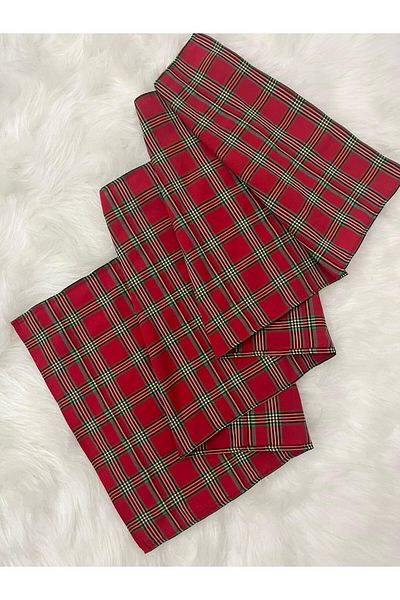 Eylülce Butik Ekose Runner 45*145