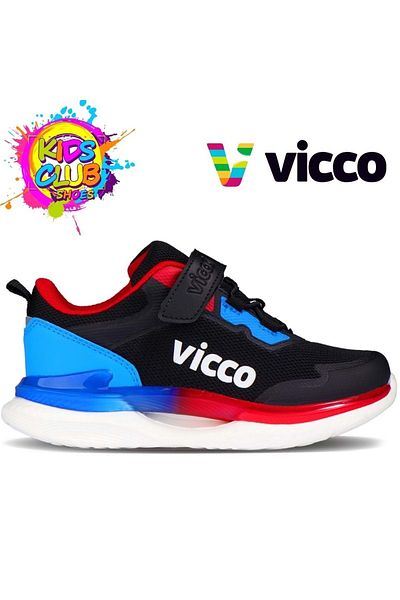 Kids Club Shoes Vicco Yancy Orthopedic Children's Sports Shoes Black