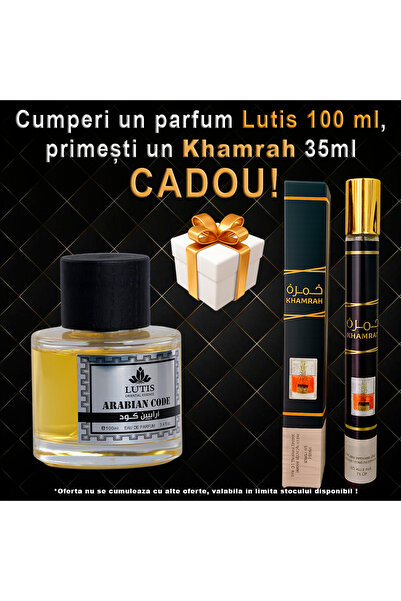 Lutis Arabian Code by Parfum Arabesc Barbatesc + CADOU Khamrah 35 ml