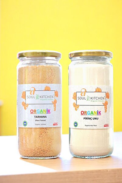 Soul Kitchen Organik Ürünler Organik Pirinç Unu 300 g Organik Tarhana 350 g C...