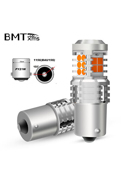 Choice BAU15S PY21W 7506 BMTxms 2X Canbus T20 7443 W21W WY21W PY21W BAU15S Turn Signal Light BA15S P21W No