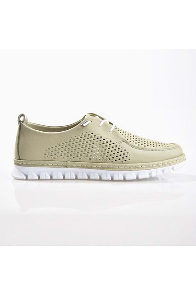 ERDAL KOÇYİĞİT AYAKKABI Ek Ms Baccio 8005 Women's Genuine Leather Casual Shoes