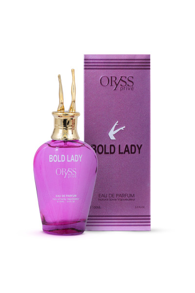 ORYSS عطر بولد ليدي للنساء | نفحات من زهر البرتقال والياسمين والورد العسلي والباتشولي | 100 مل