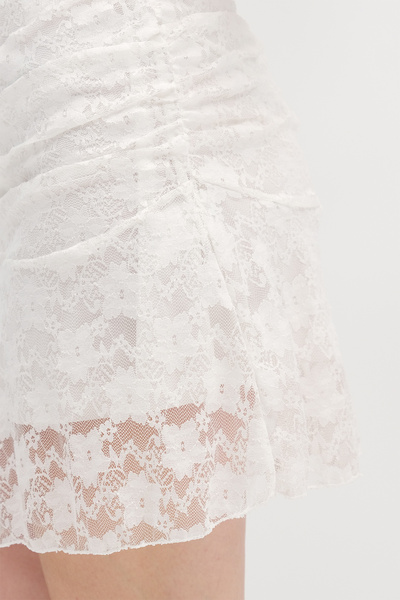 Addax Dantelli Mini Etek E17418-G3