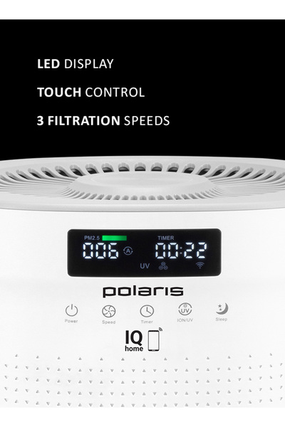 Polaris Air Purifier PPA 4050 WIFI IQ Home AS White