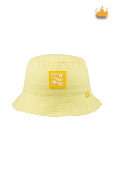Kitti 4-8 років 52 см Дівчача літня капелюх з написом Summer Жовта Y2322005