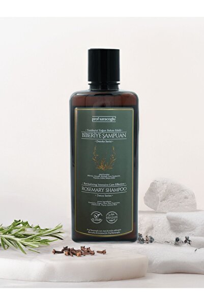 prof saracoglu Biberiye Şampuan Bitkisel Içerikli 350 ml Detoks Serisi