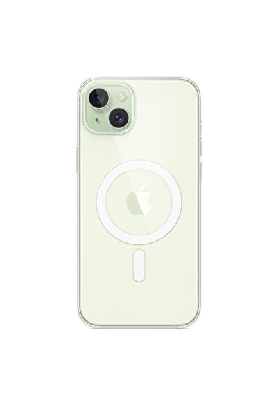 Apple جراب شفاف لجهاز iPhone 15 Plus مع MagSafe