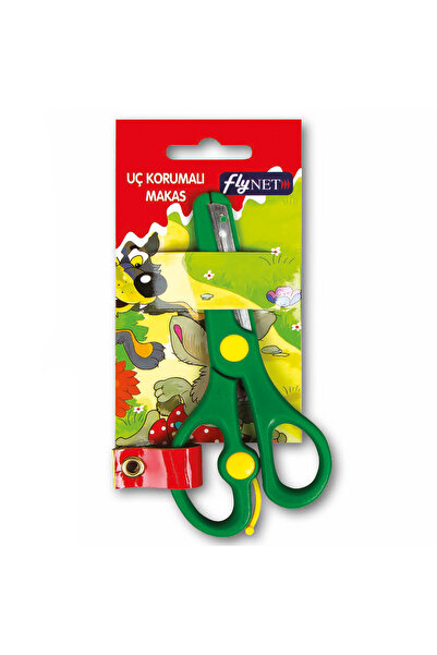 FLY COLOR Three Protected Children's Scissors
