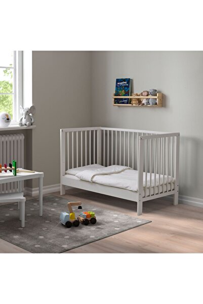 IKEA Gullıver Bebek Karyolası, Beyaz, 60x120 Cm