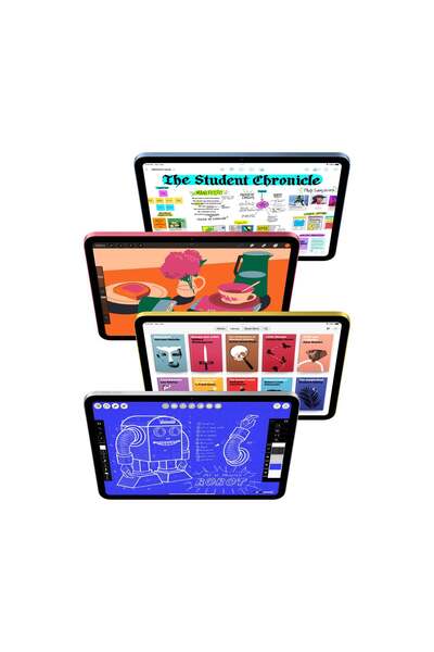 Apple iPad Wi-Fi 128GB - فضي (A16)