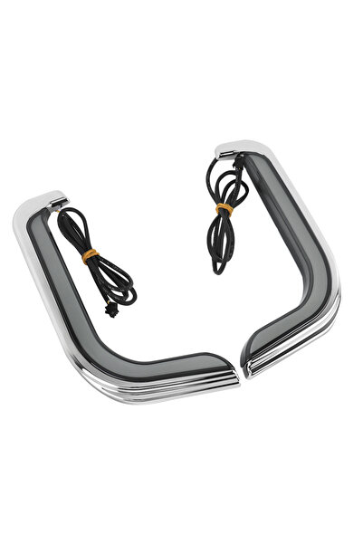 Choice مصابيح الشواية السفلية للدراجة النارية ومصباح تشغيل LED وغطاء الشواية ...