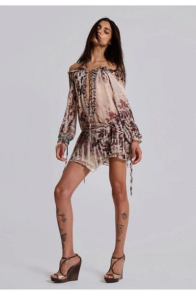 GaiaGirlz Rochie din tul cu imprimeu leopard JL