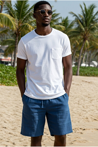 Combattente Müslin Erkek Şort Organik Pamuk