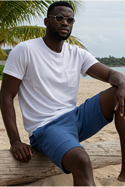 Combattente Müslin Erkek Şort Organik Pamuk