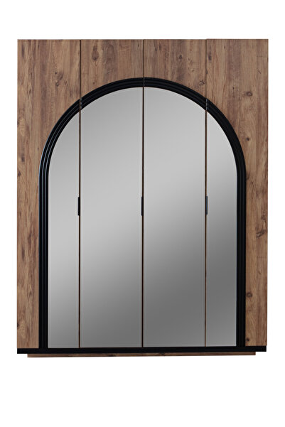 Setay Gardırop, Hira Atlantik 4 Kapaklı Aynalı Dolap