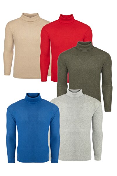 ribac 5-панельний чоловічий светр з лікрам і коміром