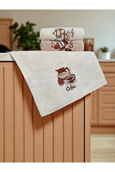 asev tekstil 30x50 Cm 3lü Mutfak Havlusu Seti