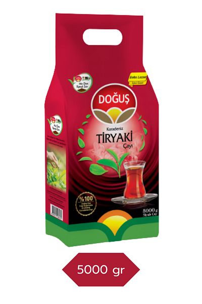 Doğuş Çay شاي البحر الأسود ترياكي الأسود 5000 جرام