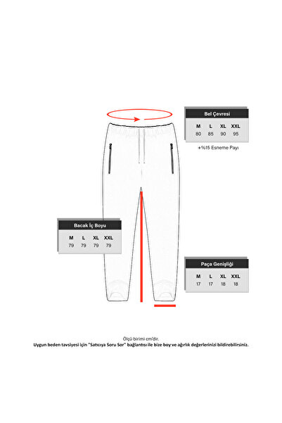 Cottonland Men's Modena Classic Regular Waist Spring Cotton Tracksuit Bottom Black