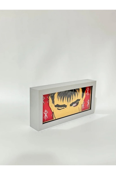 GünArt Guts 3D Anime Lightbox Işıklı Kutu Tablo
