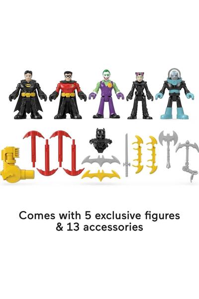 Imaginext DC Super Friends Süper Büyük Batcave Batman Evi Batman Mağarası