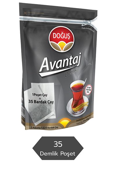 Doğuş Çay Advantage Teapot Bag Tea 30Gr 35Li