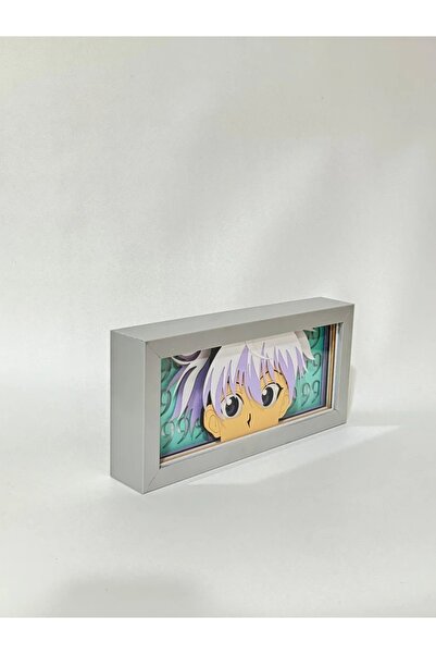 GünArt Killua 3D Anime Lightbox Işıklı Kutu Tablo