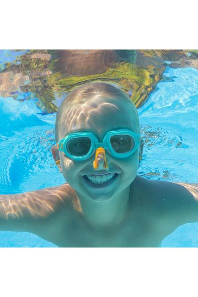 BESTWAY Children's Swimming Goggles, Nose and Ear Plugs 3 in 1 Pool Set Sea Goggles Pool Eyes