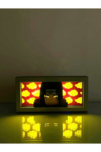 GünArt Itachi 3D Anime Lightbox Işıklı Kutu Tablo
