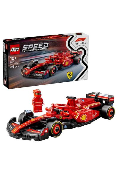 LEGO ®   Speed Champions Ferrari Sf-24 F1 ®   Race Car 77242 - 10+ Toy Model Building Set (275 Pr)