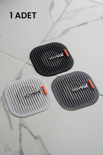VOVVİX Scented Bathroom, Kitchen, Sink Drain Concealer Cover Mat with Strainer
