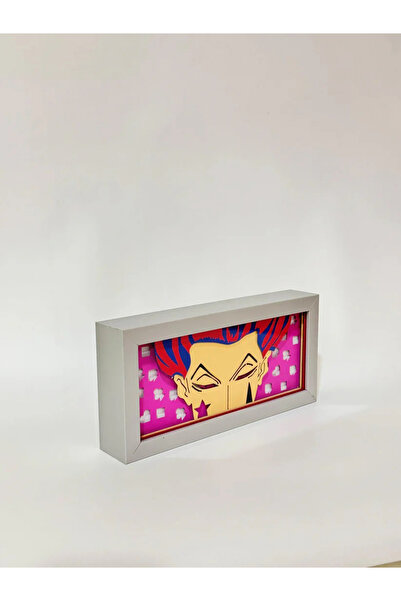 GünArt Hisoka 3D Anime Lightbox Işıklı Kutu Tablo