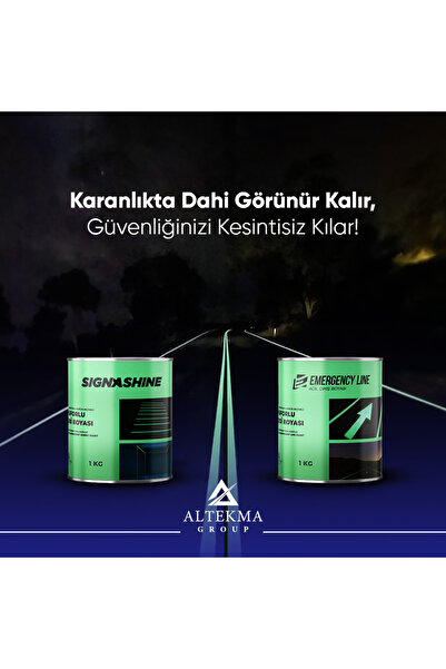 Signatekma Signashine | Soğuk Solvent Bazlı Fosforlu Yol Çizgi Ve Hobi Boyası