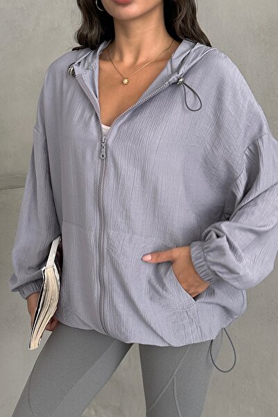 MD trend Women's Hooded Elastic Cap