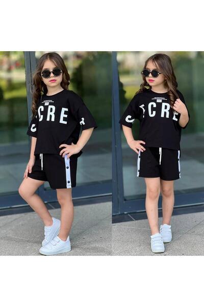 RAPAPA Girl's Short Sleeve Shorts Set 7217Si