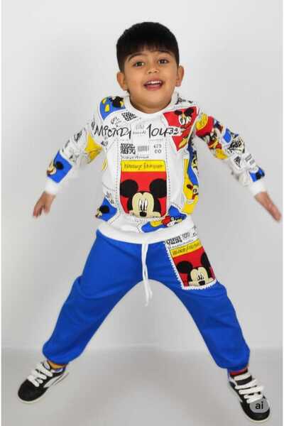 Store Mause Baskılı Erkek Çocuk Eşofman Takımı