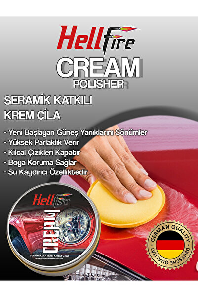 hellfireeu Hellfire Seramik Katkılı Wax Krem Cila 2'li (2x100 gr)