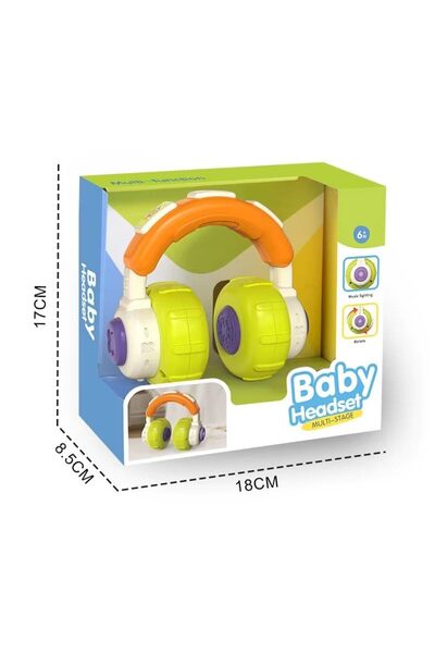 Twisoo Baby Musical Headphones Toy for Infants & Toddlers