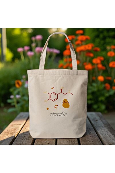 riyaz أدرينالين - حقيبة قماش مصممة خصيصًا، حقيبة كتف ويد، 35 × 40 سم