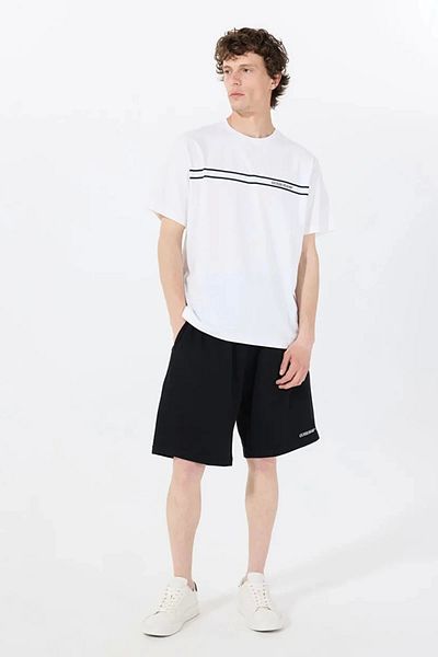 Guess Jeans Gj Reg Embro Shorts Men's Black Shorts M5Gd49Kcpr1-Jblk