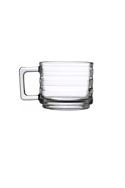 Paşabahçe 55833 Bricks 2 Cup Mug 250 Cc Original. It's Boxed