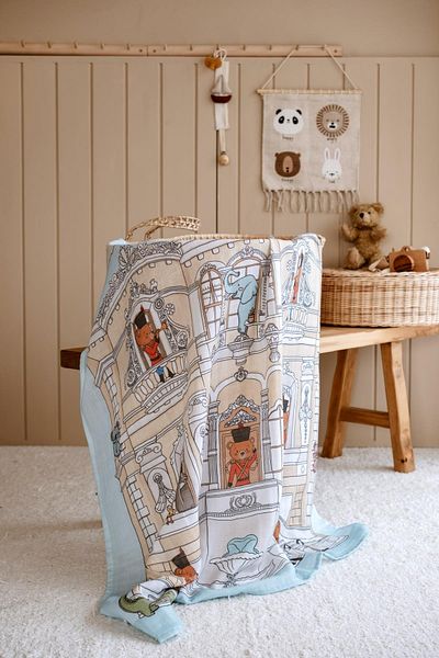 Atelier Babbi Double Layer Muslin Baby Blanket - Küçülsu Kasrı
